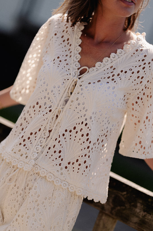 Les Jumelles WillieSW shirt cream