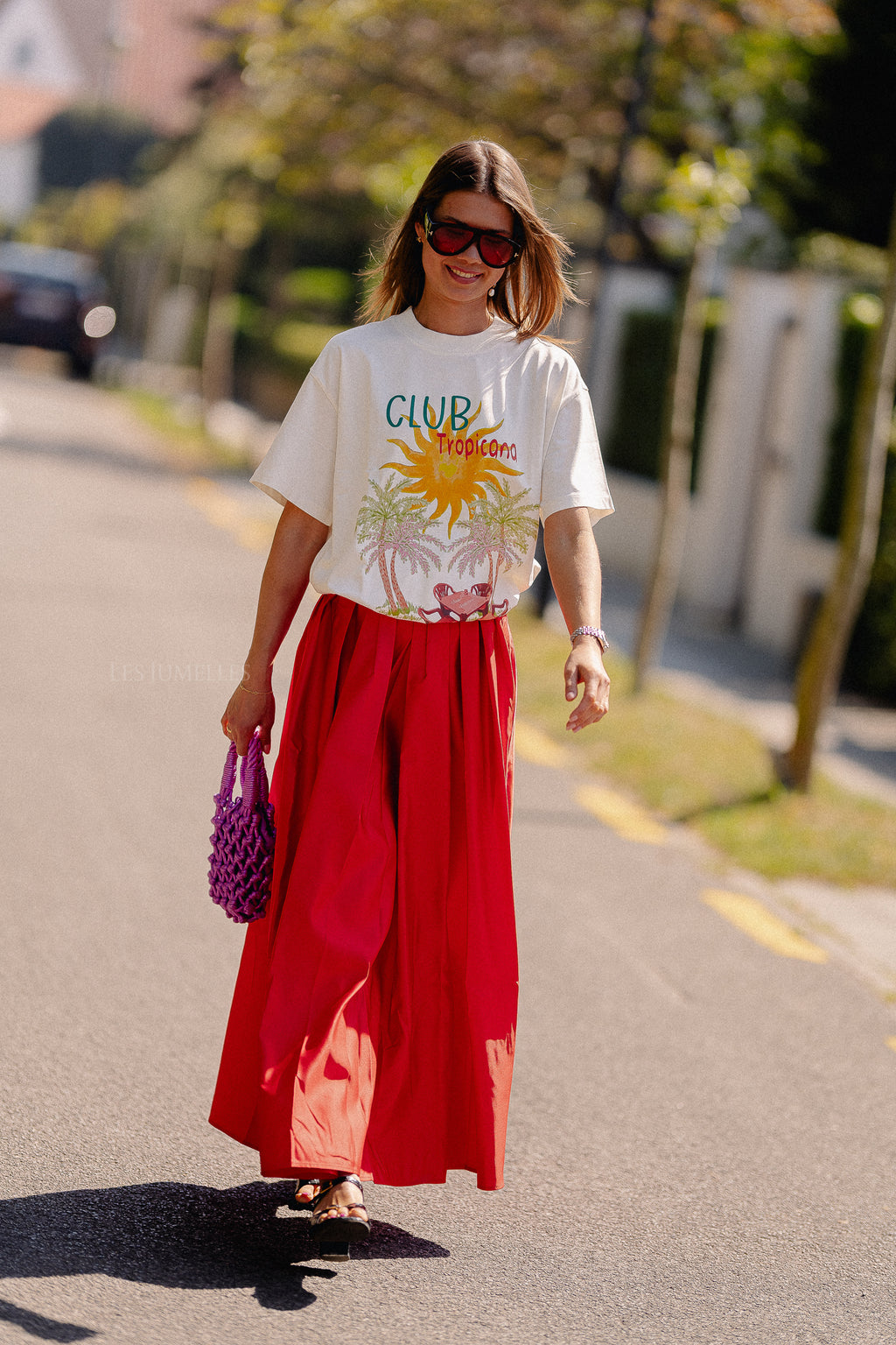Tessa skirt hot lips