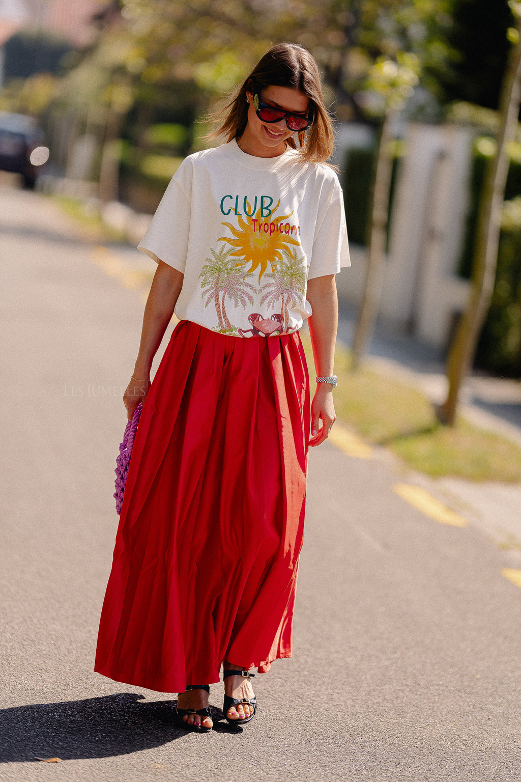 Tessa skirt hot lips