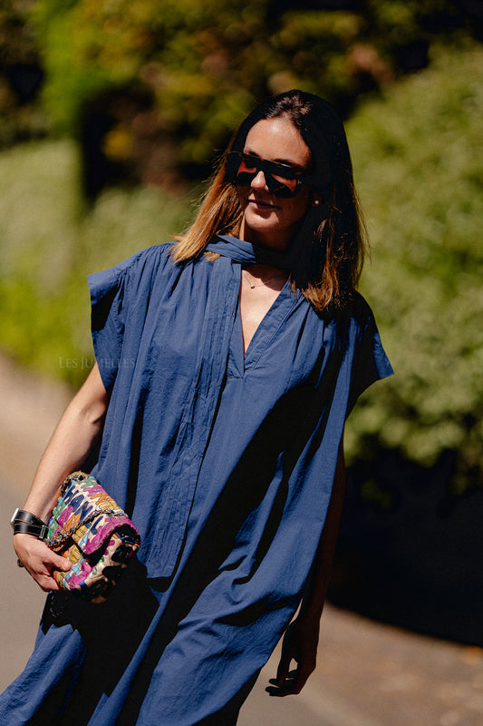 Les Jumelles Portia dress  navy