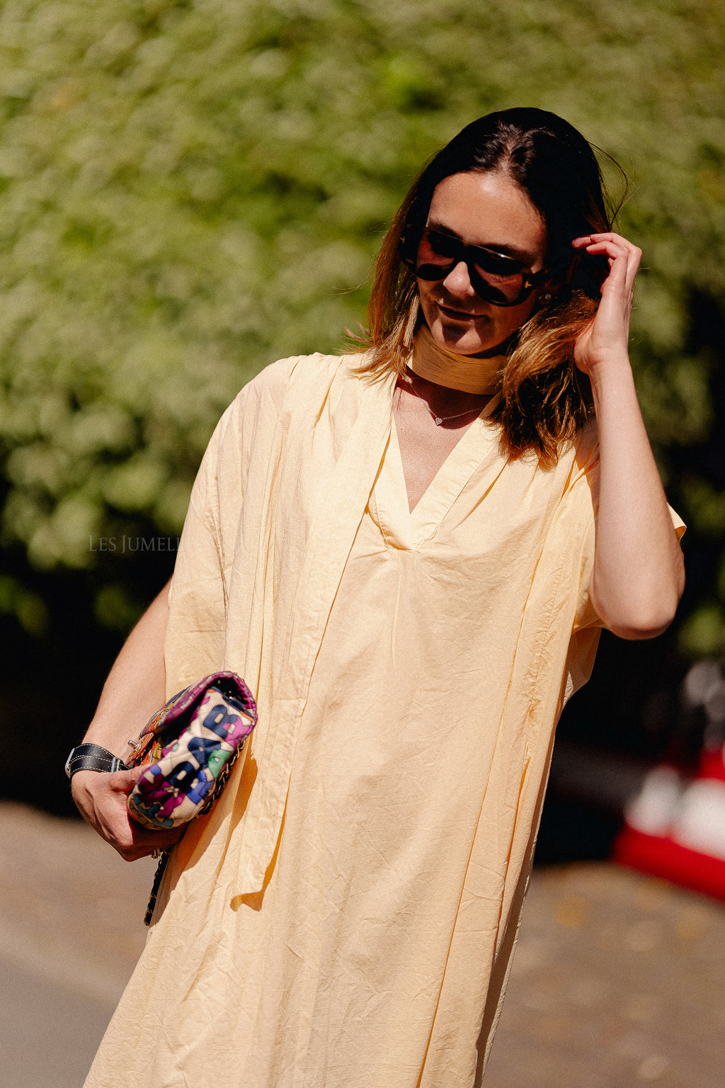 Portia dress yellow