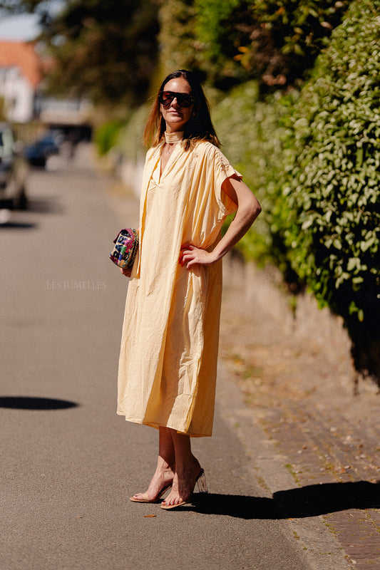 Les Jumelles Portia dress yellow