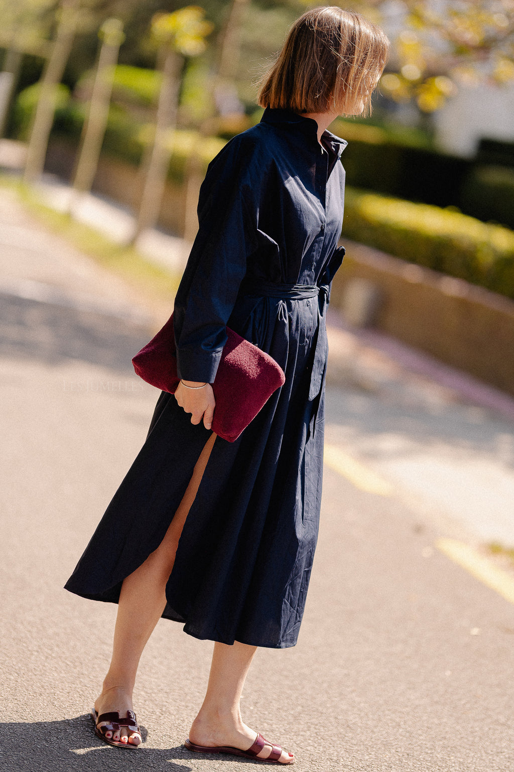 Georgie maxi dress midnight blue