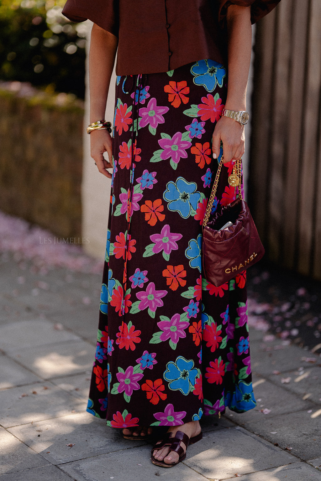 Lea skirt mystic flower