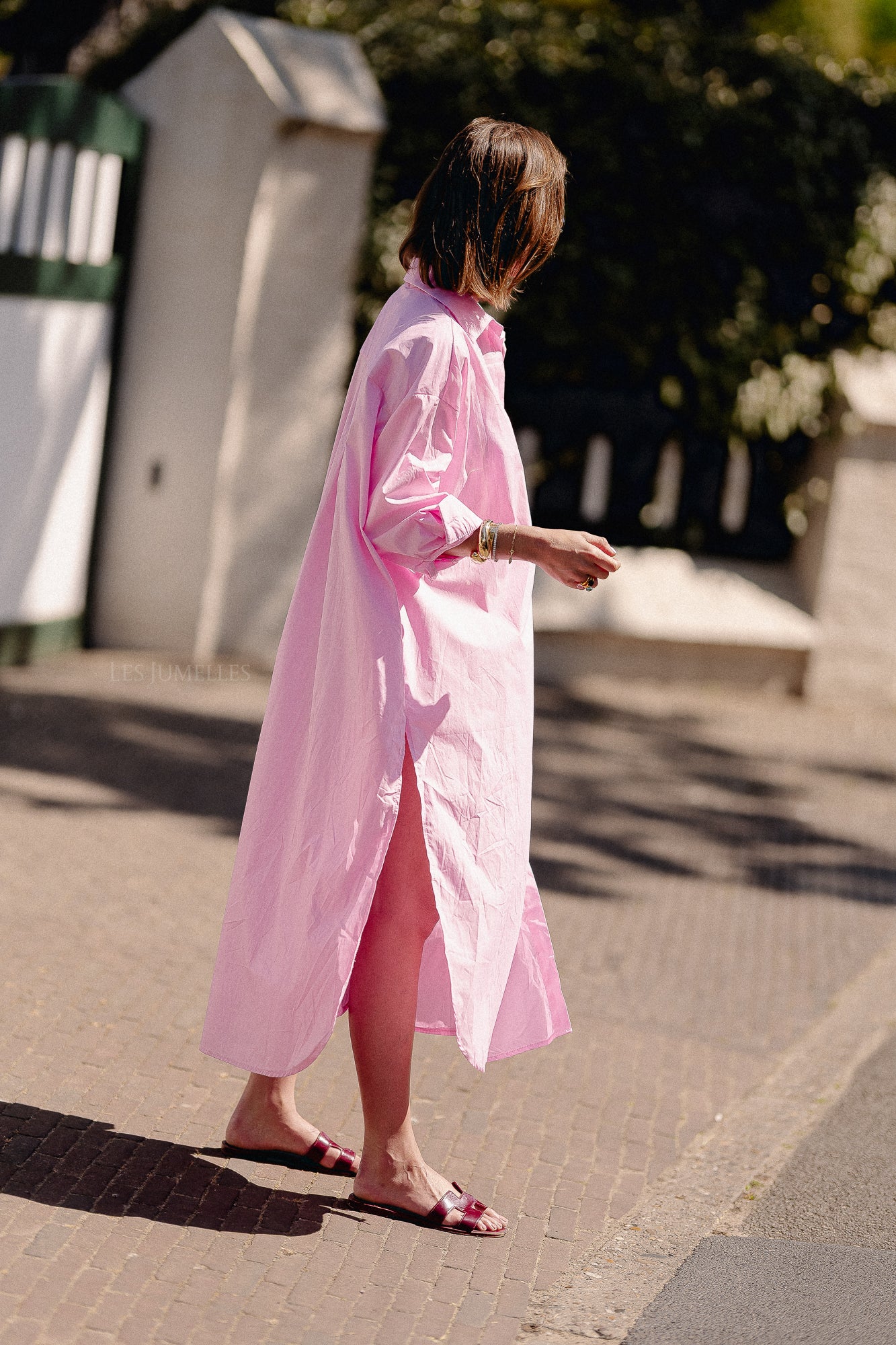Georgie maxi dress pink