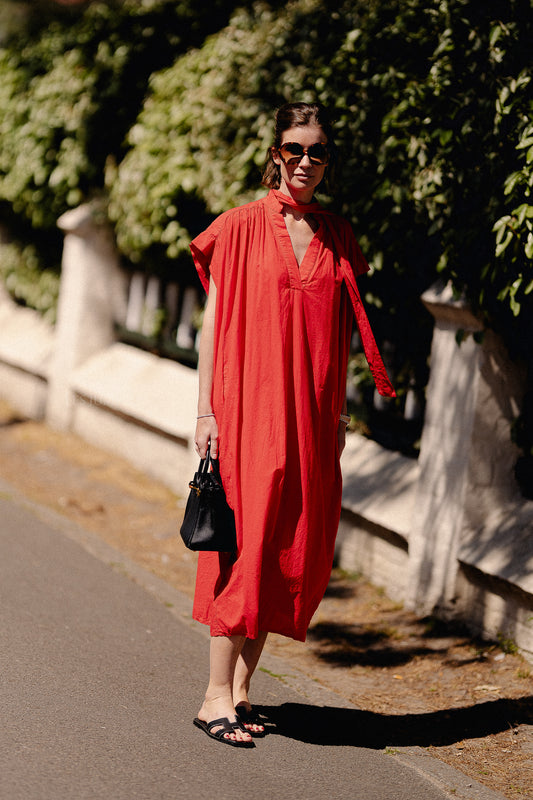 Les Jumelles Portia dress red