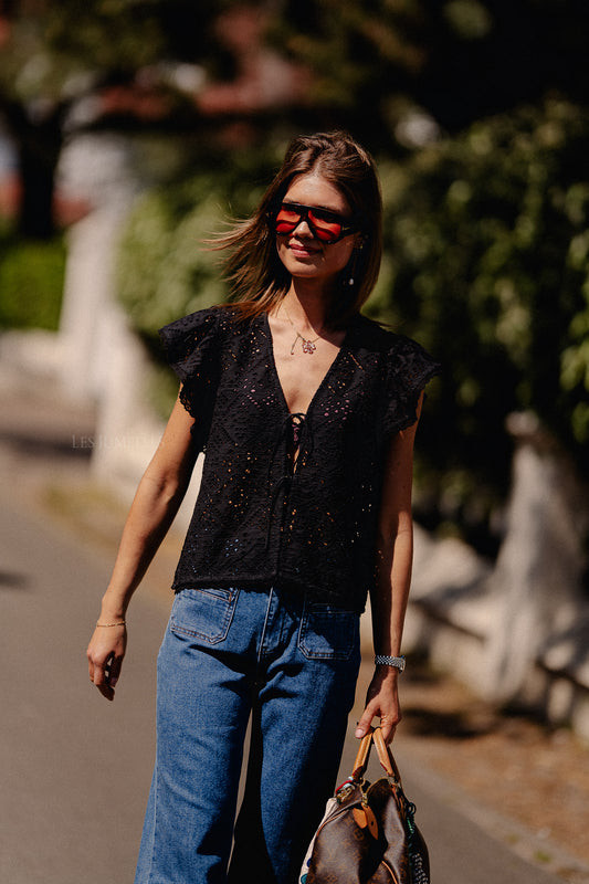 Les Jumelles WillieSW shirt black