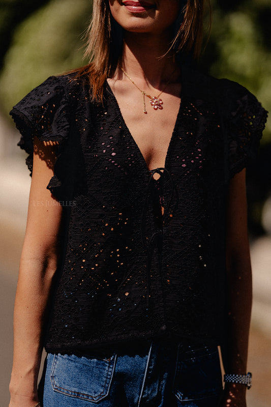 Les Jumelles WillieSW shirt black