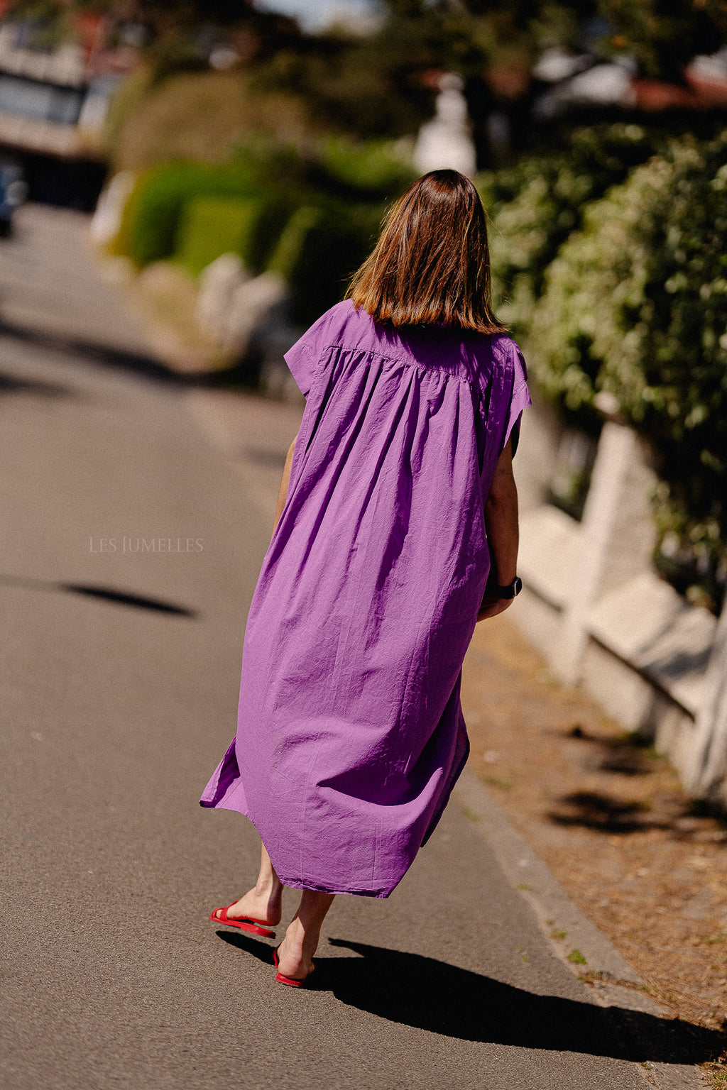 Portia dress violet