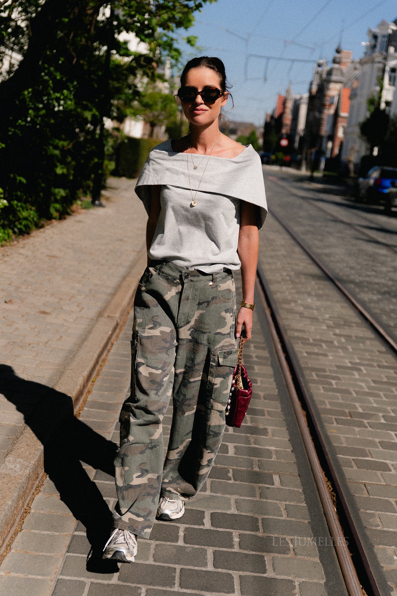 Noemie T-shirt grey