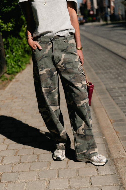 Caby camouflage cargo jeans