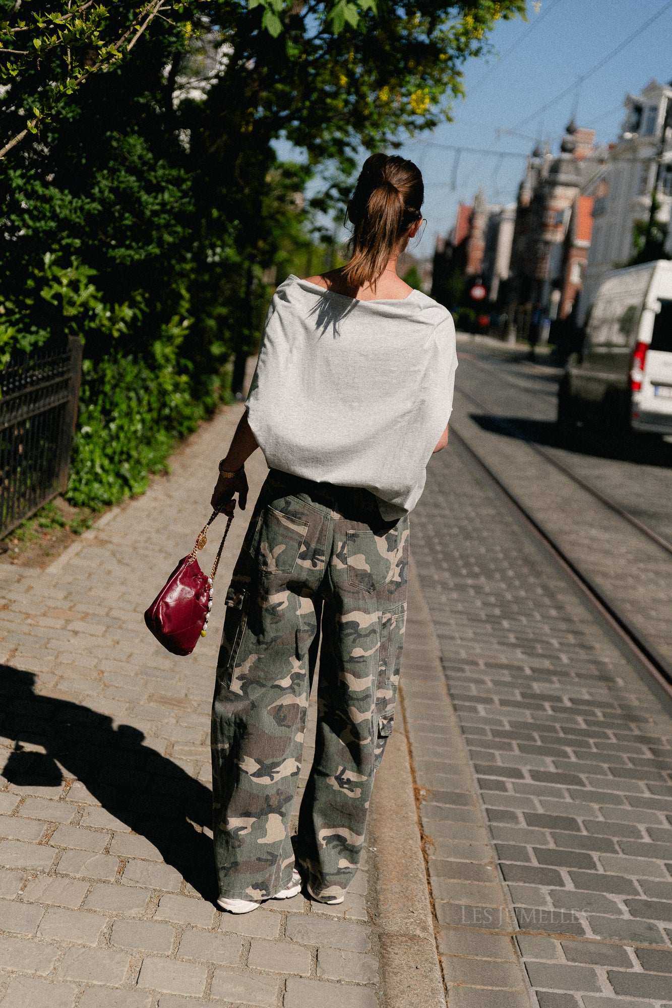 Noemie T-shirt grey