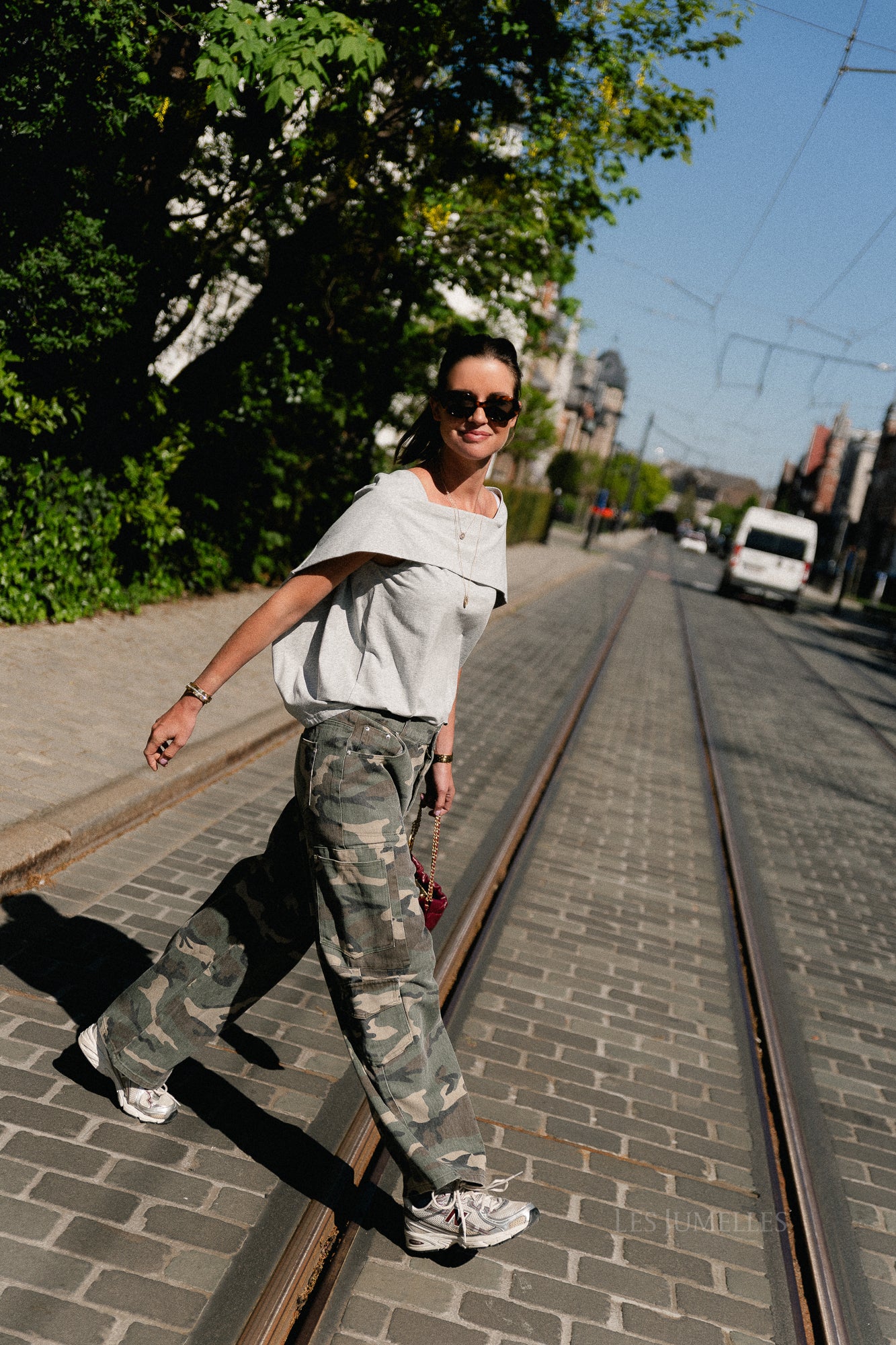 Noemie T-shirt grey