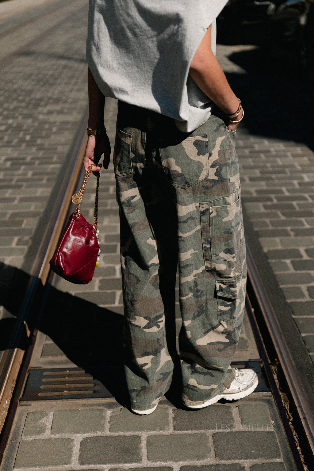Caby camouflage cargo jeans