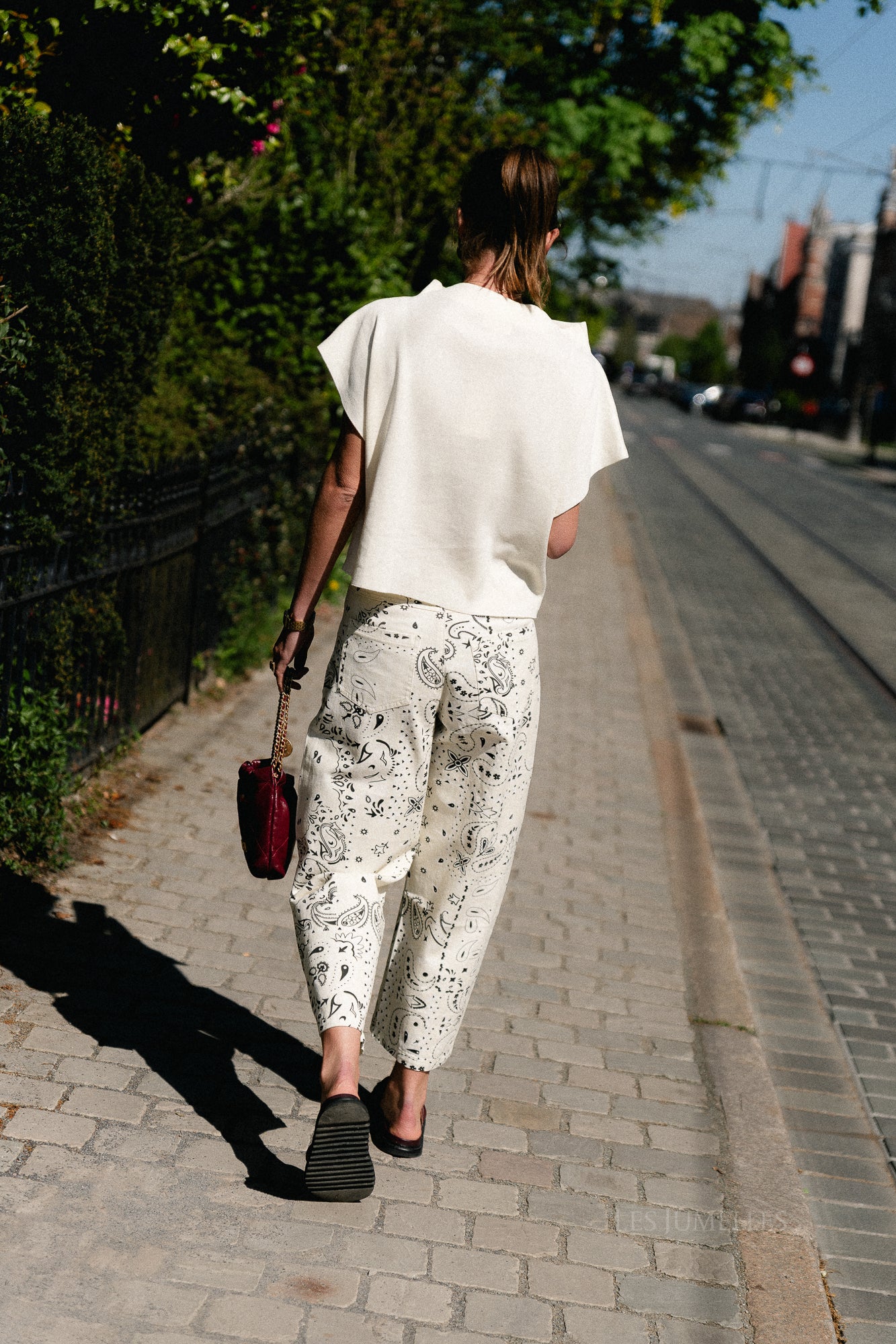 Aimee Gestricktes Top Creme