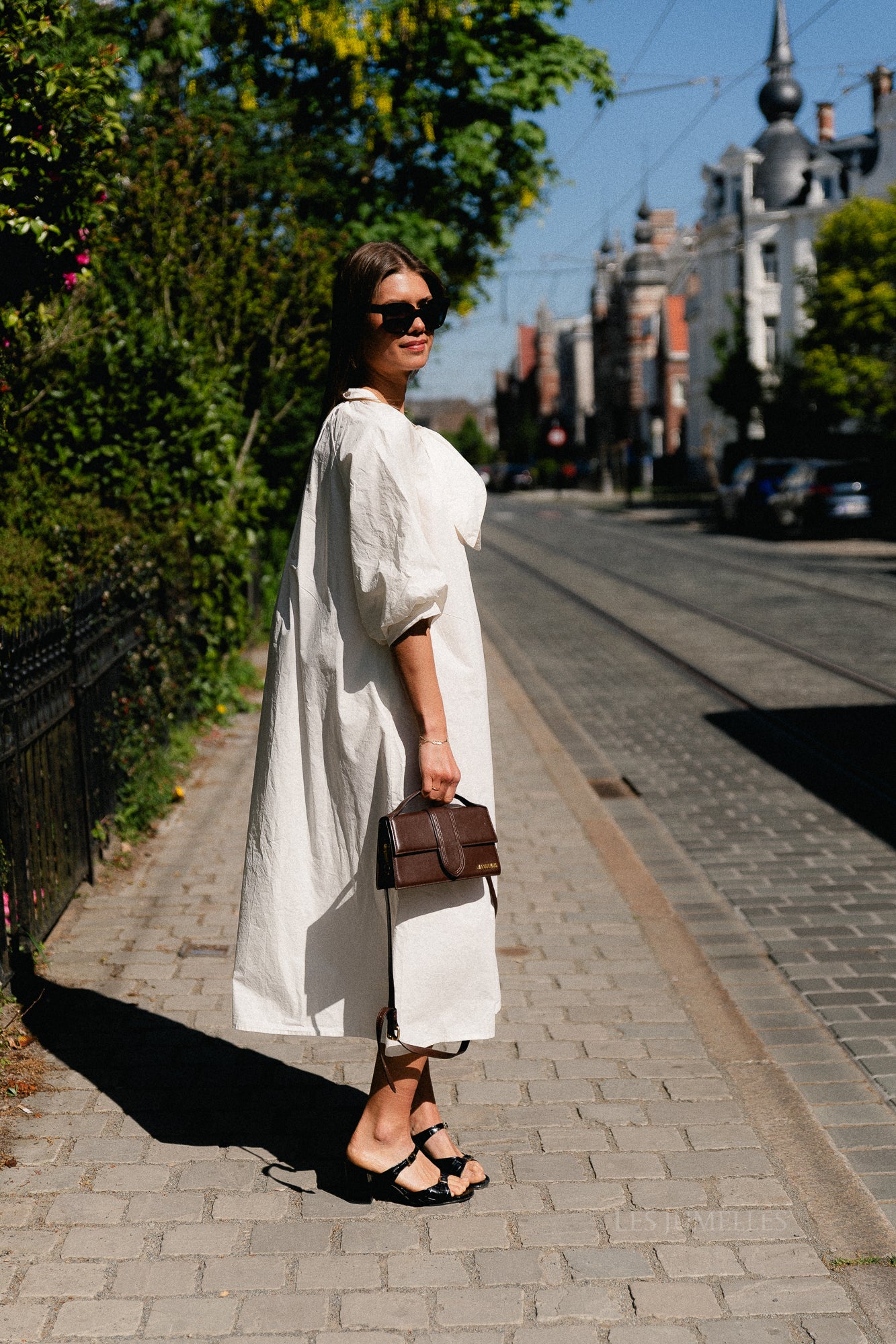 Elsie maxi dress ecru