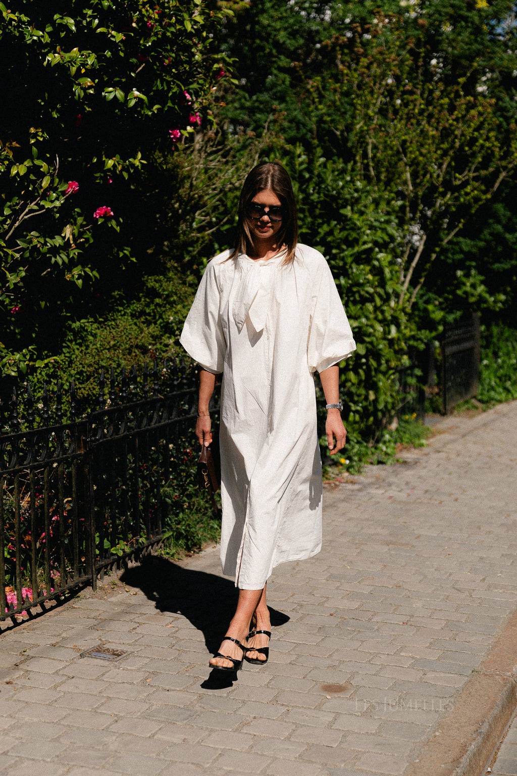 Elsie maxi dress ecru