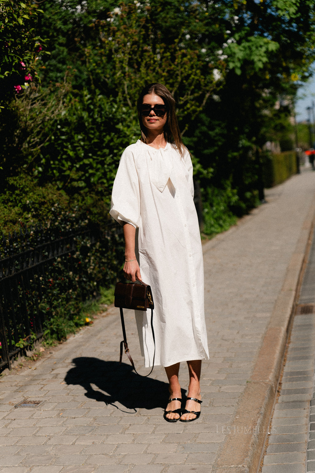 Elsie maxi dress ecru
