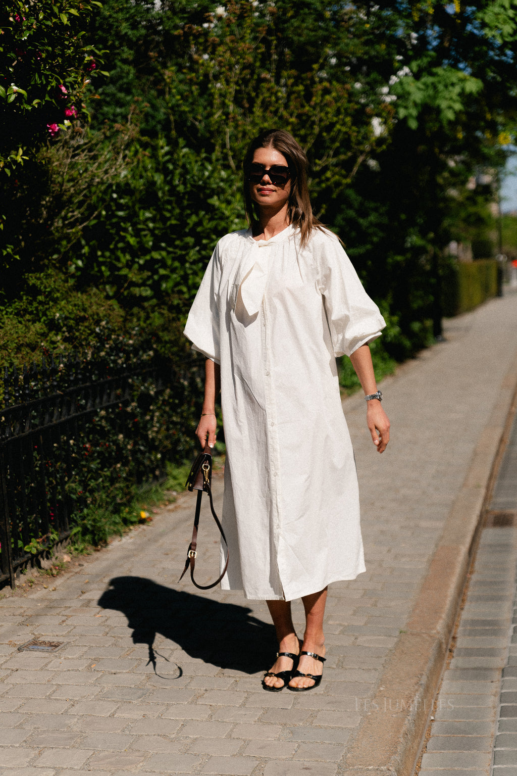 Elsie maxi dress ecru