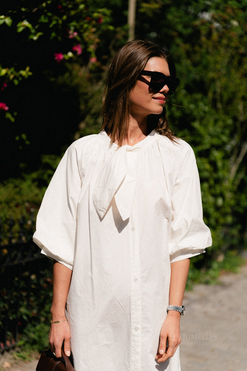 Elsie maxi dress ecru