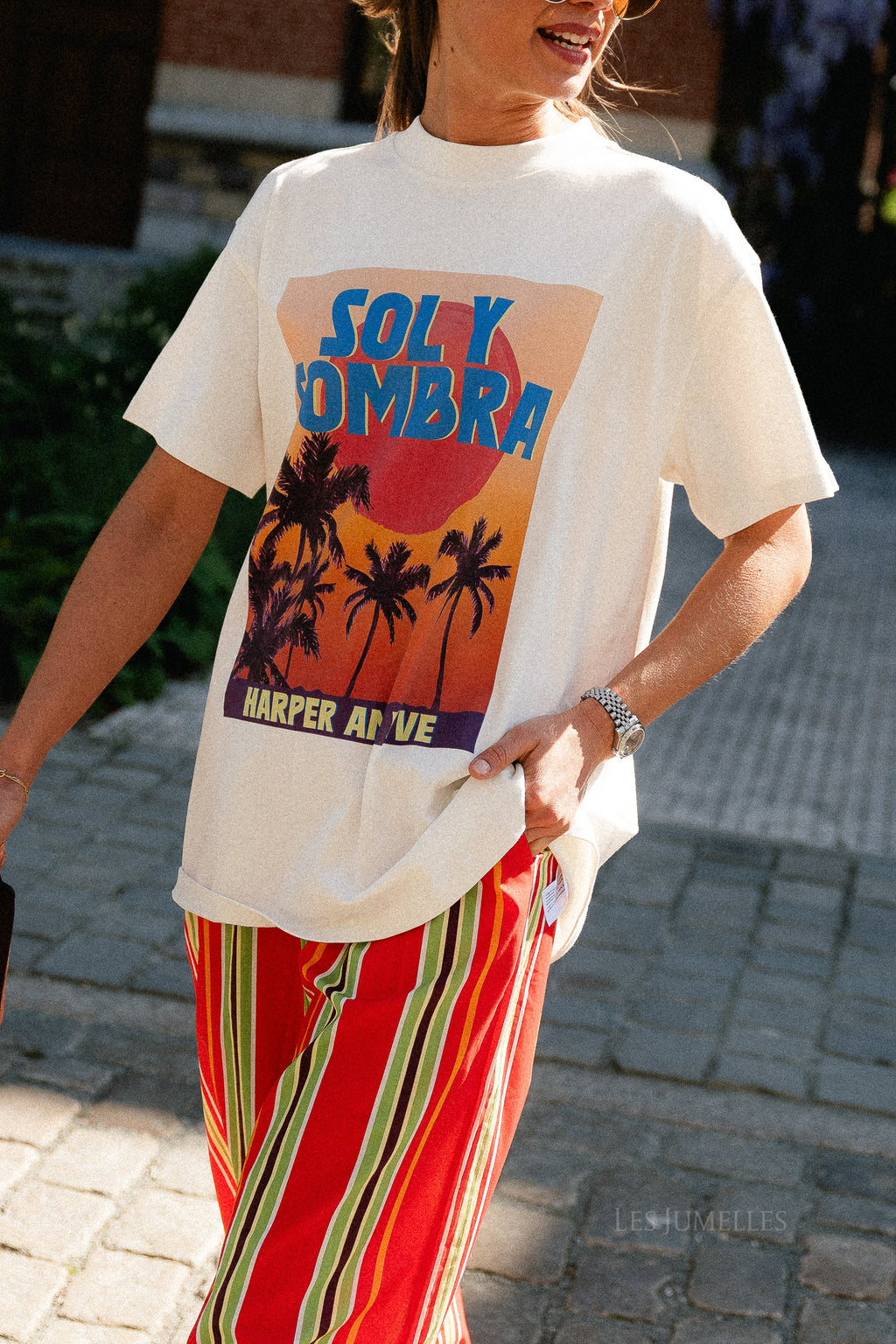 Solysombra SS tee ecru