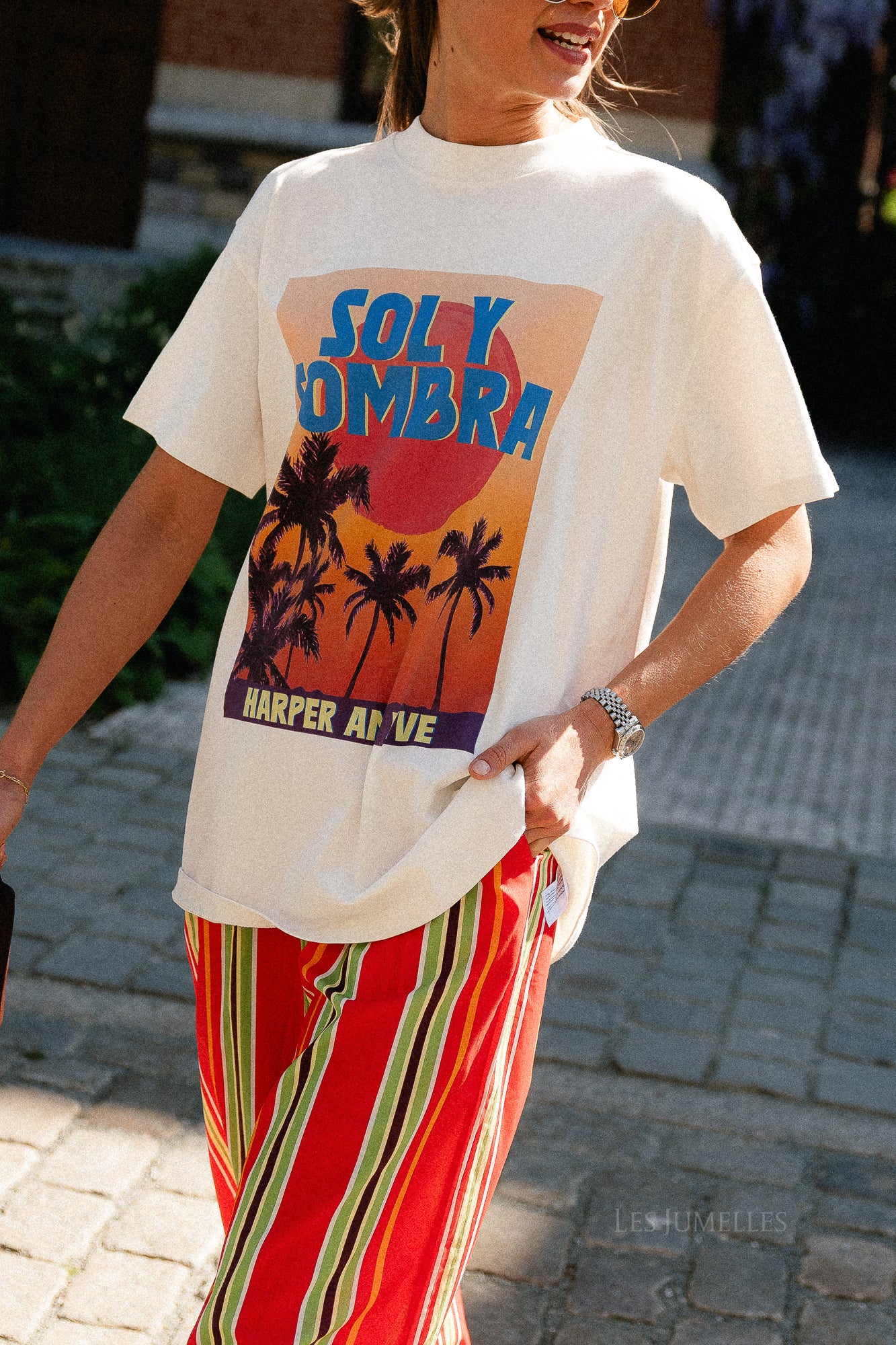 Solysombra SS tee ecru