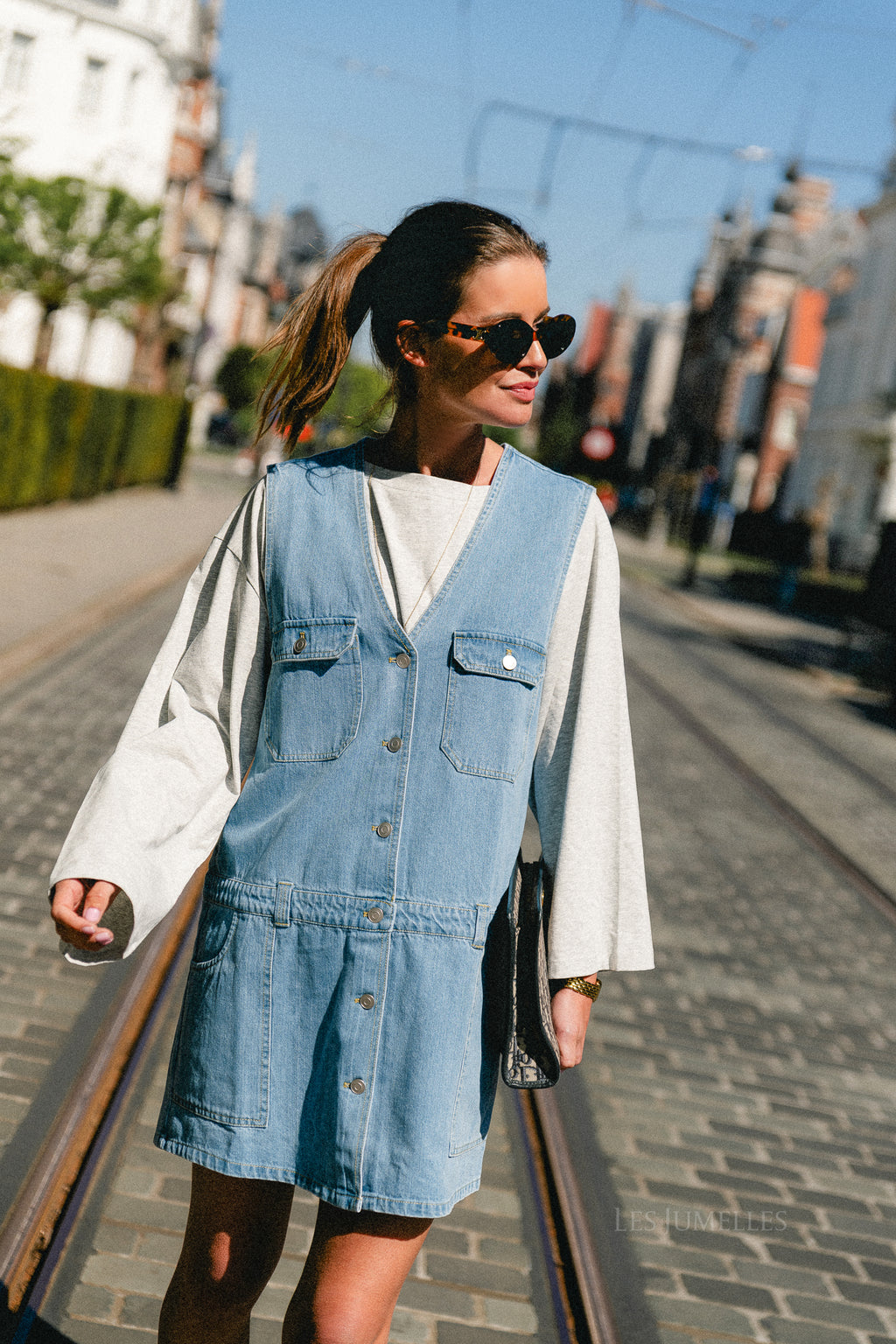 Manon denim dress Blue M/L / Blue