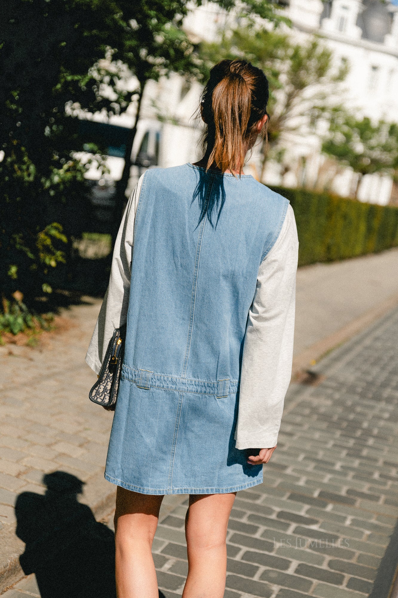 Manon denim jurk blauw