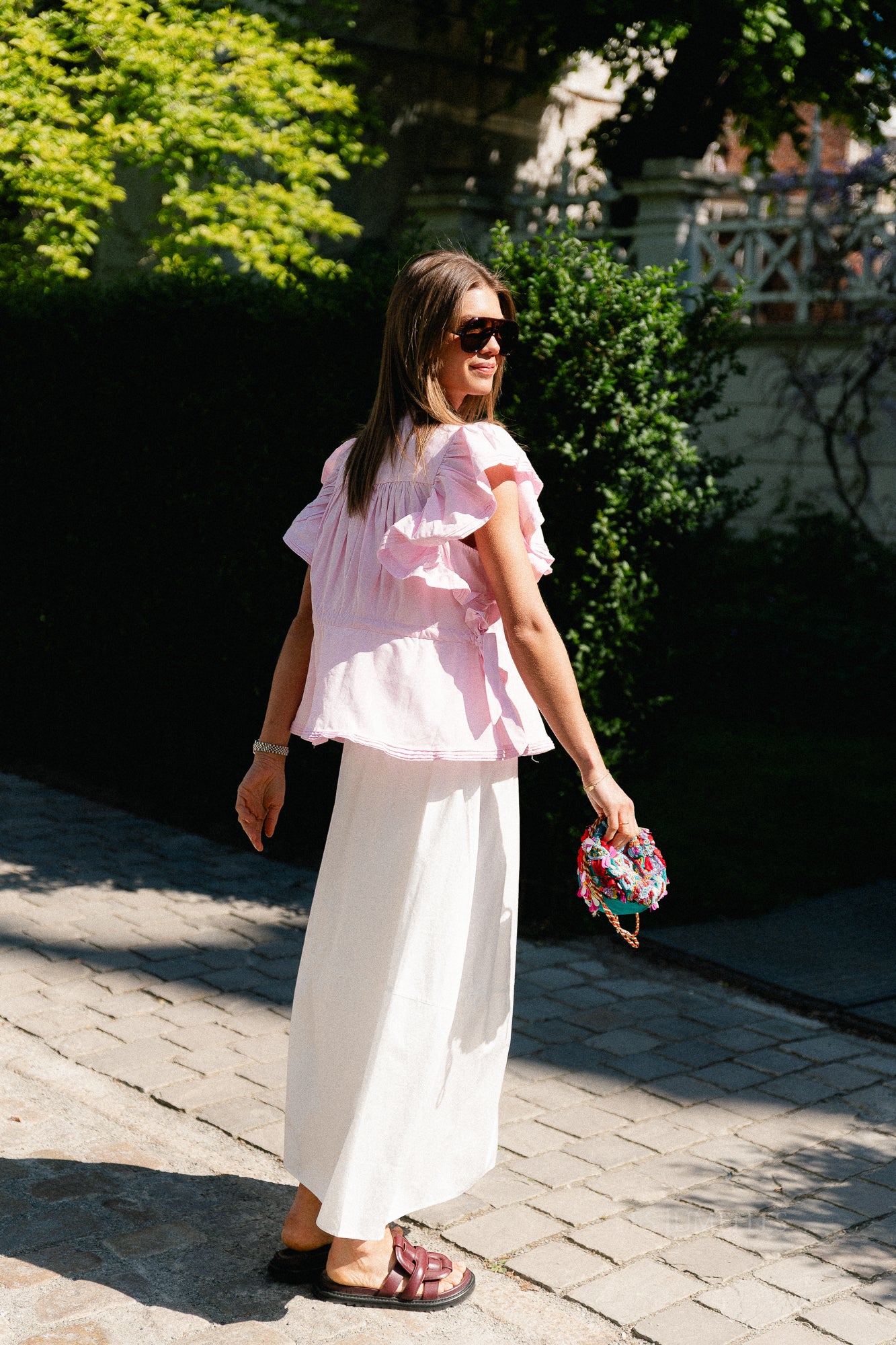 YASLura SS tie top pink lady