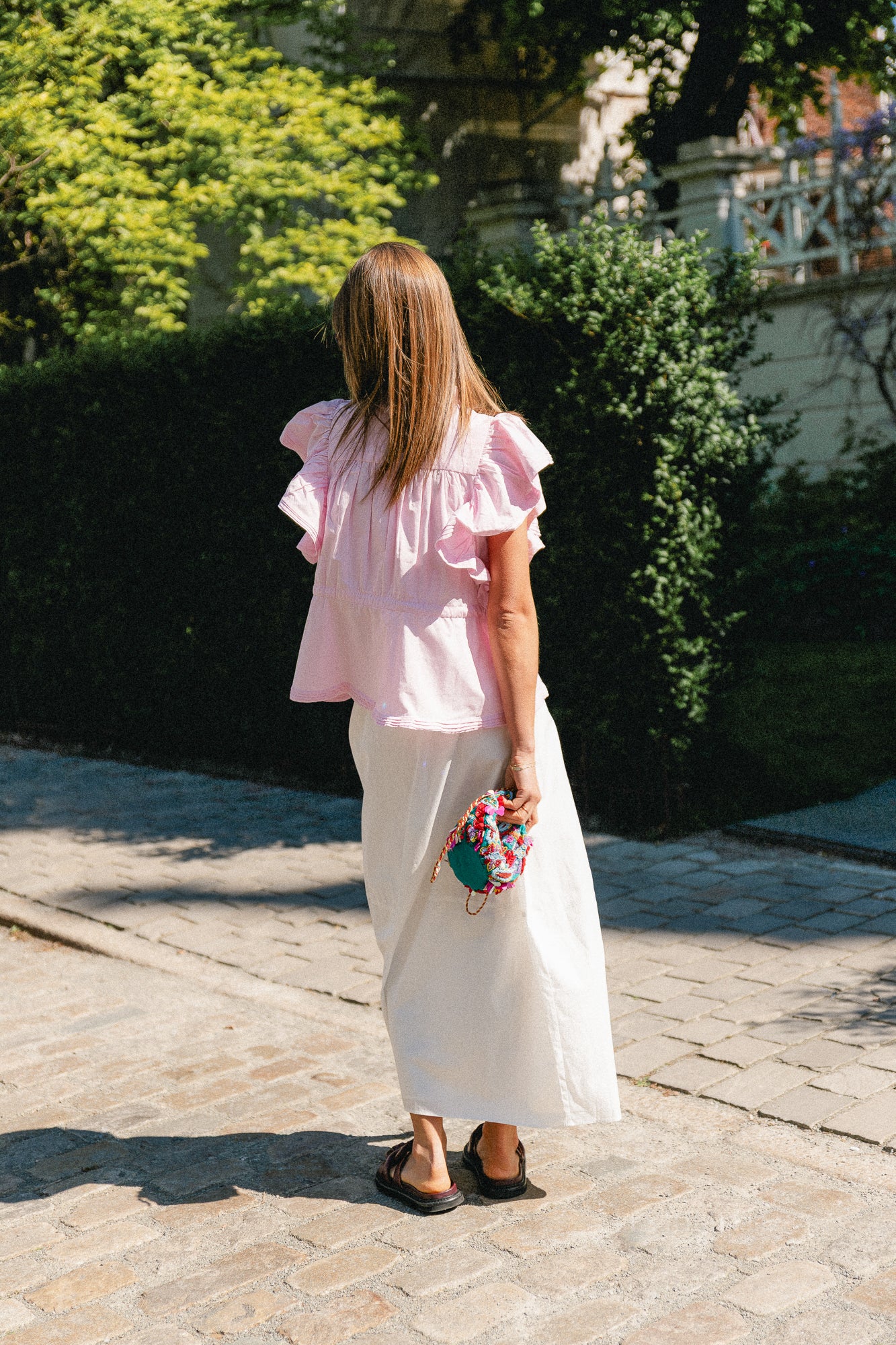Juliet balloon skirt optic white