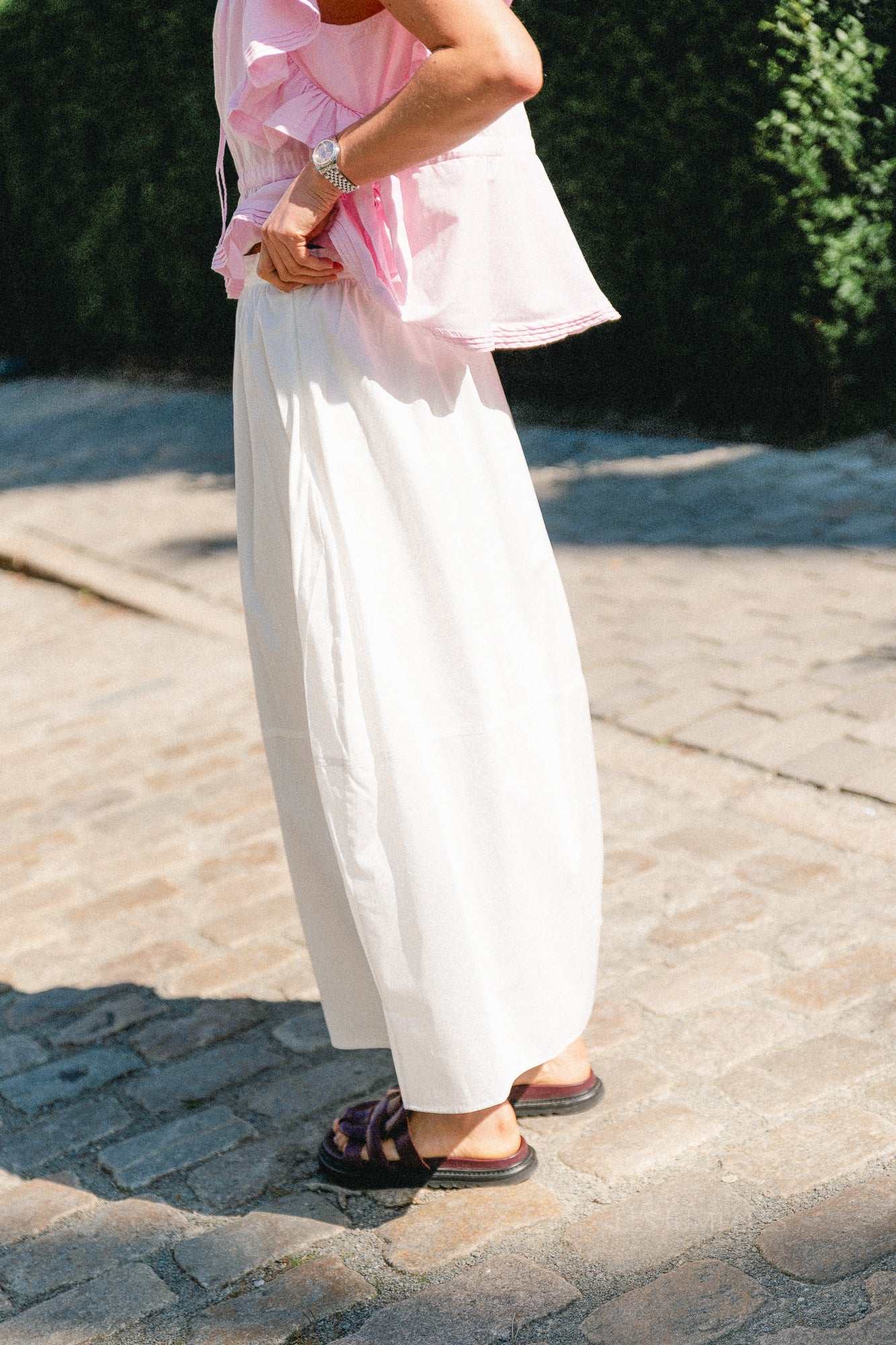 Juliet balloon skirt optic white