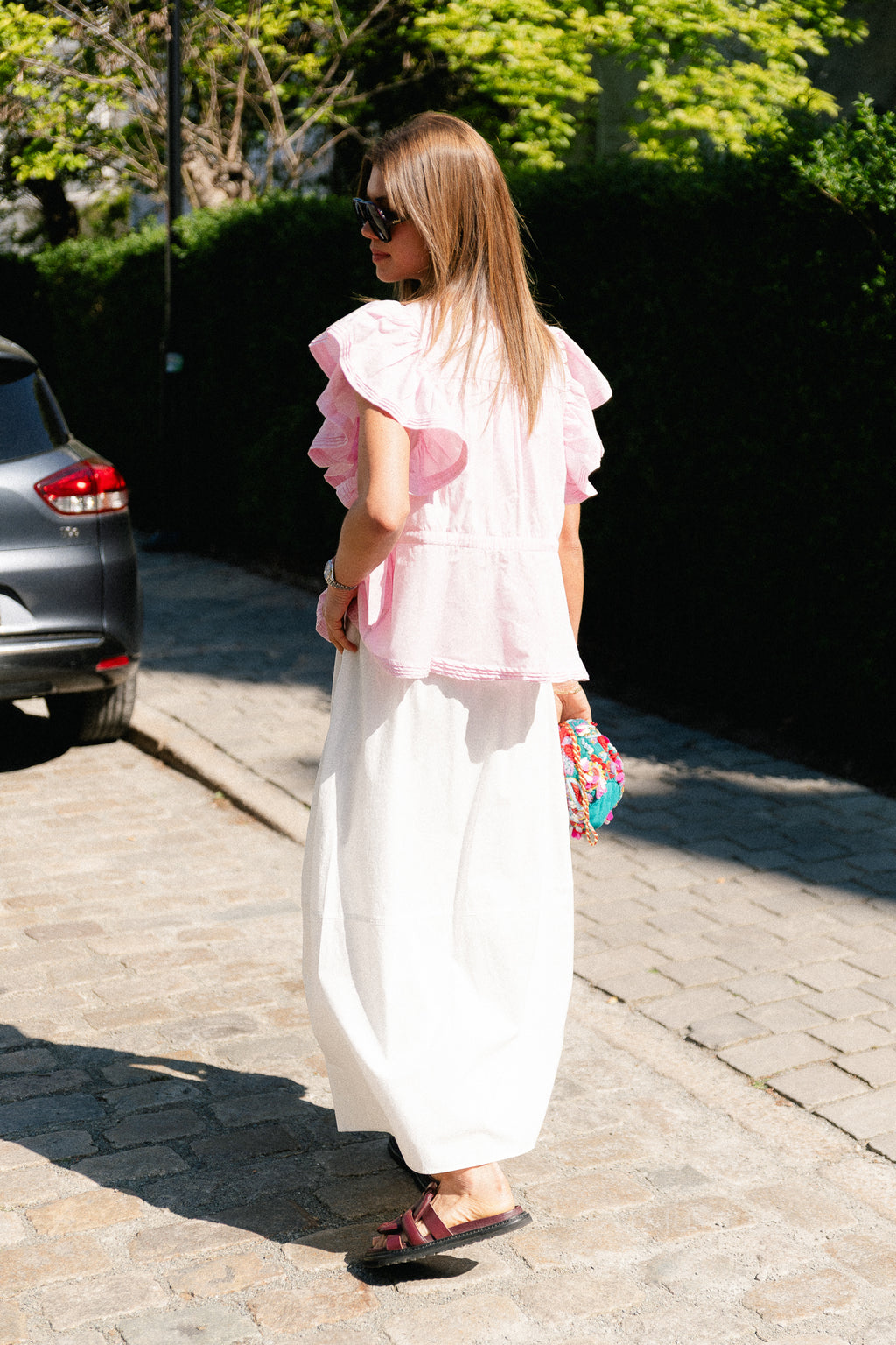 YASLura SS tie top pink lady