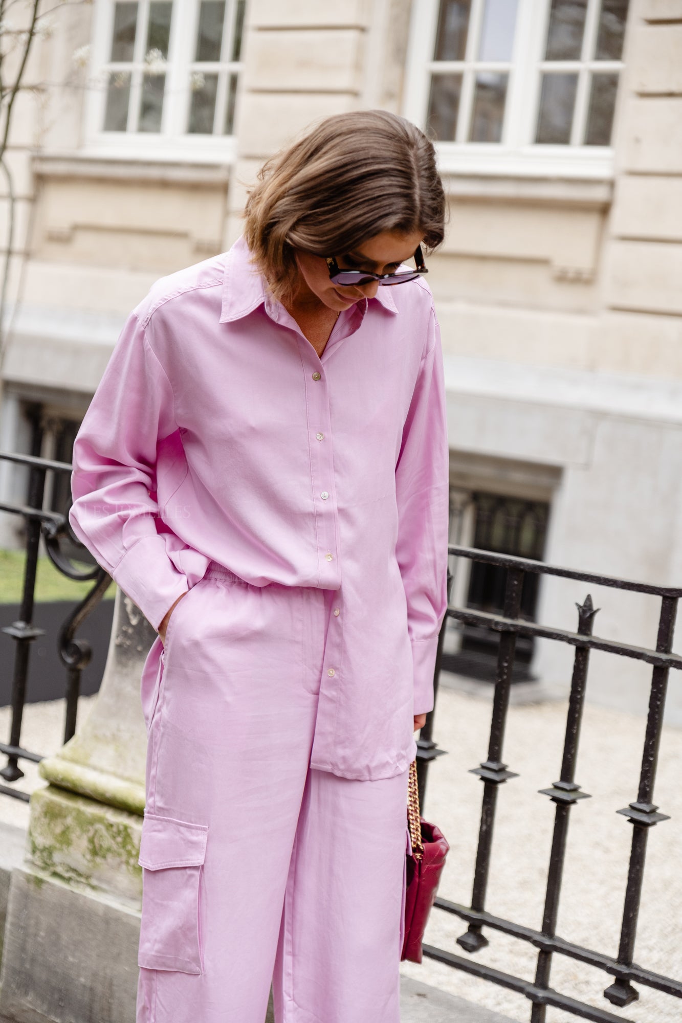 YasBamboo HMW pant elastic pastel lavender