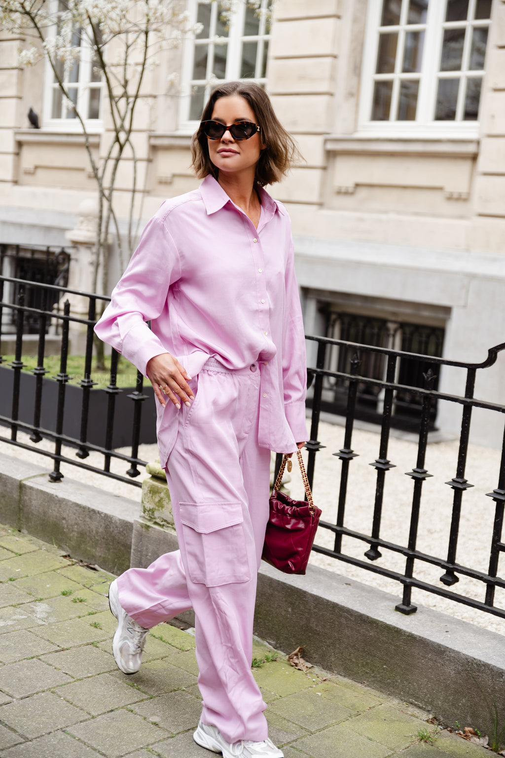 YasBamboo HMW pant elastic pastel lavender