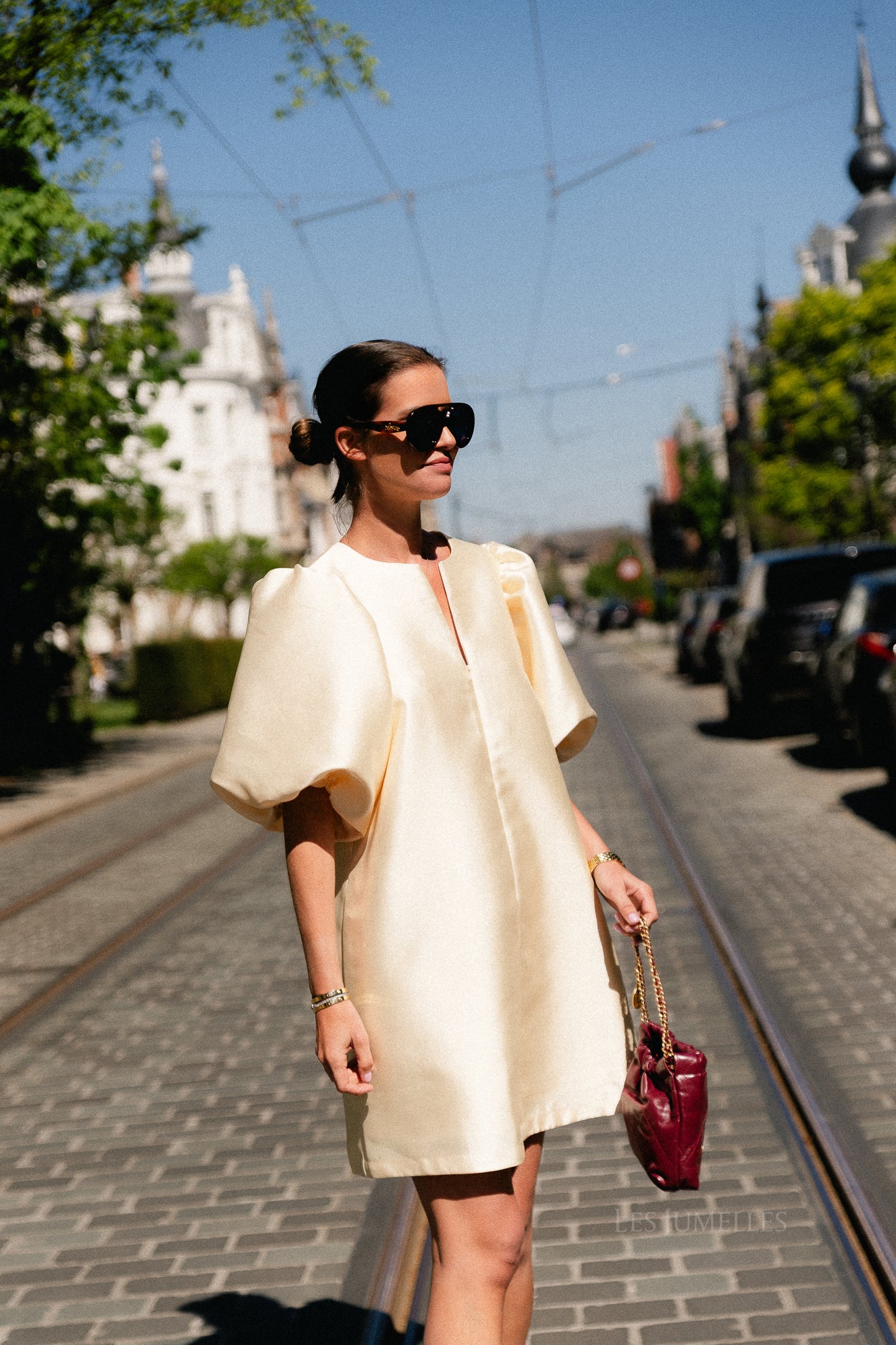 Charlotte dress TALL butter yellow
