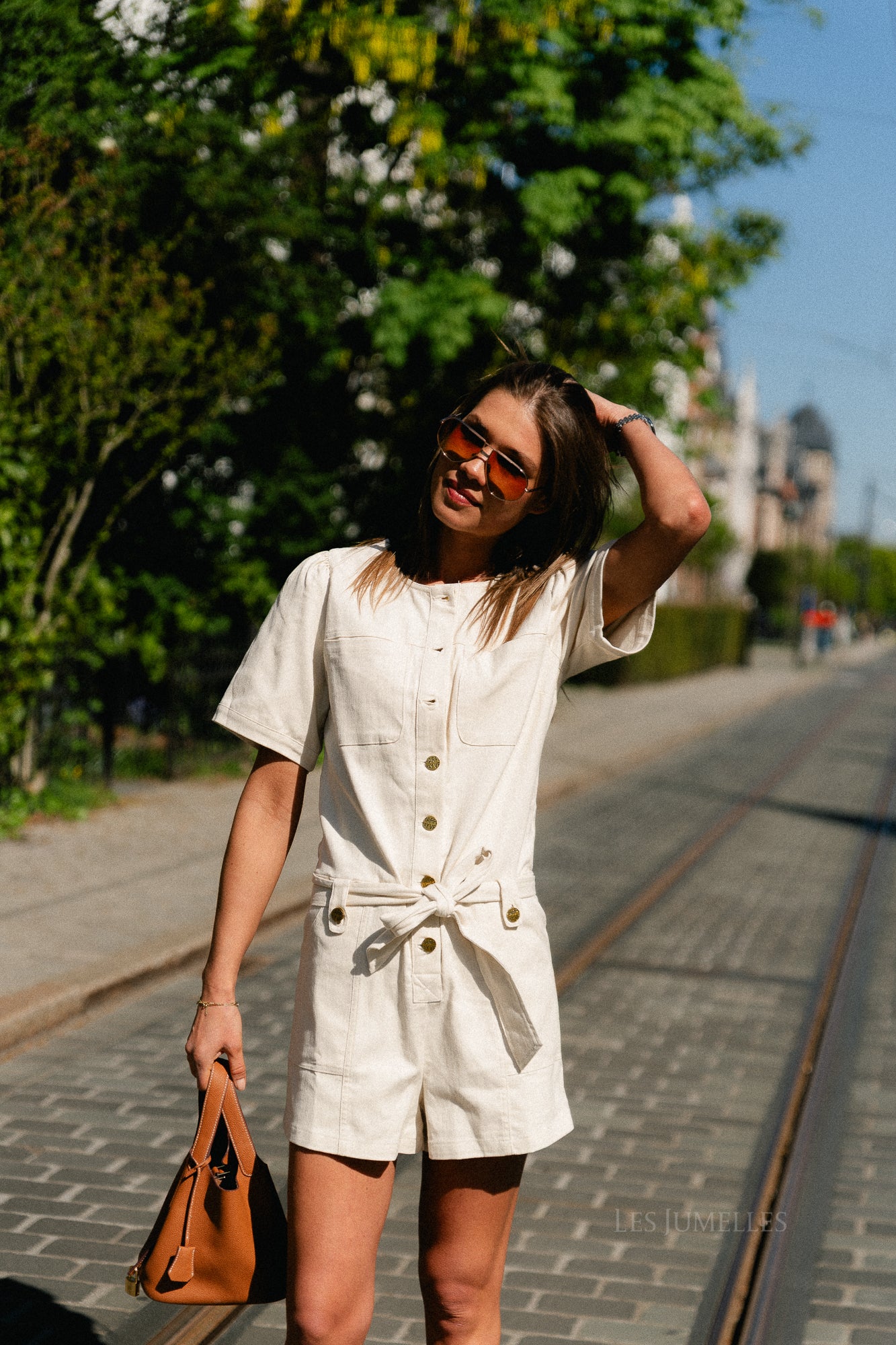 Yael jumpsuit ecru
