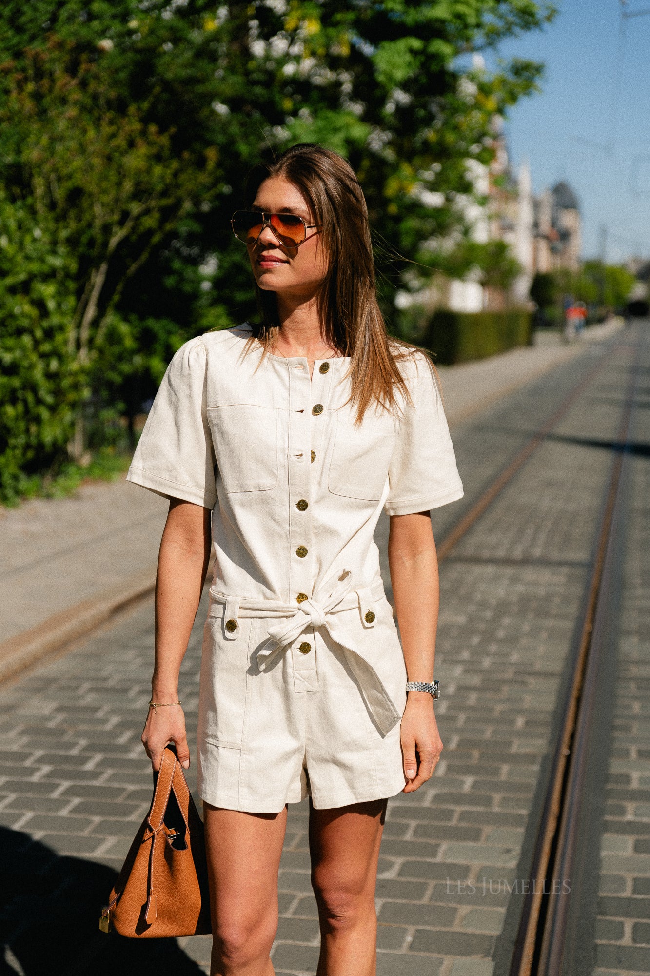 Yael jumpsuit ecru