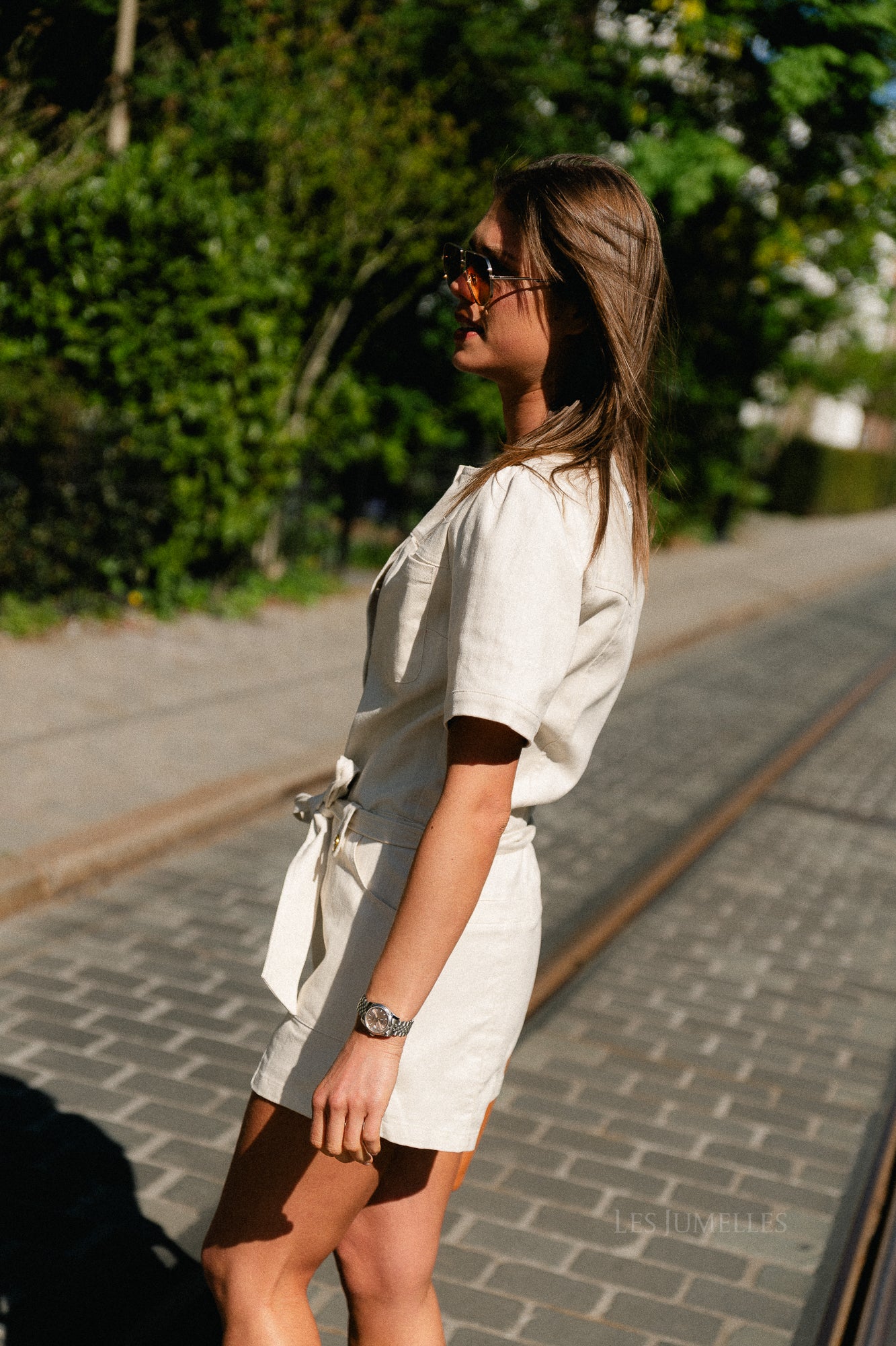 Yael jumpsuit ecru
