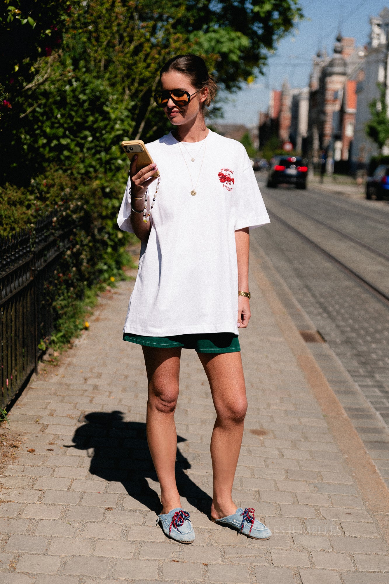 Mae oversized T-shirt white