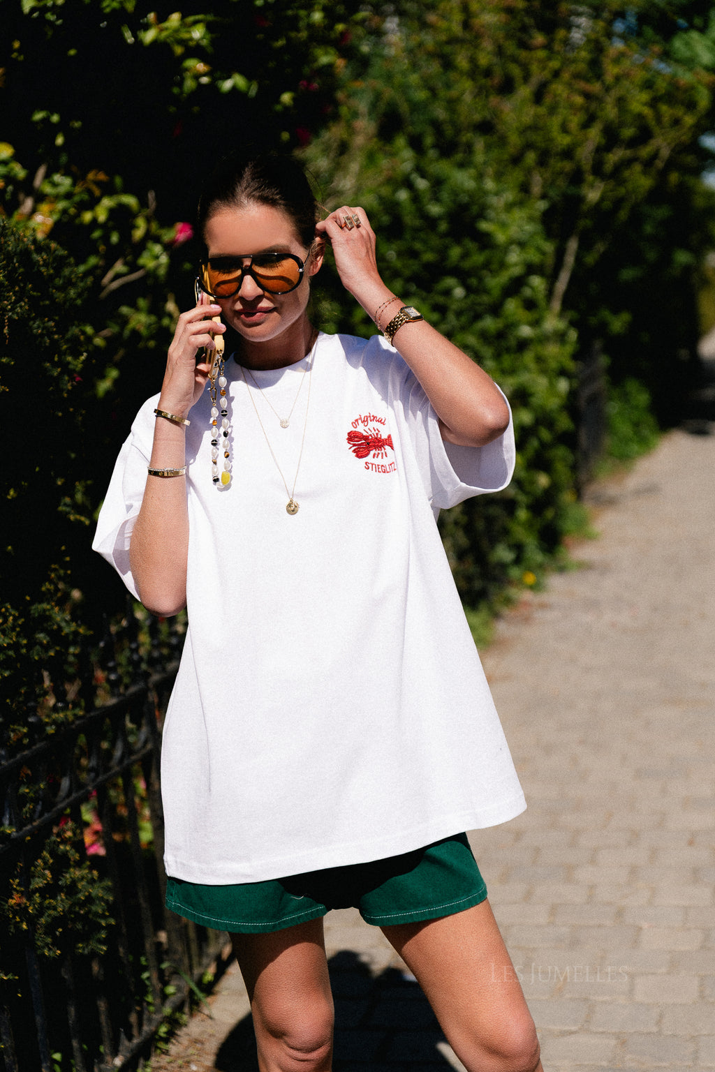 Mae oversized T-shirt white