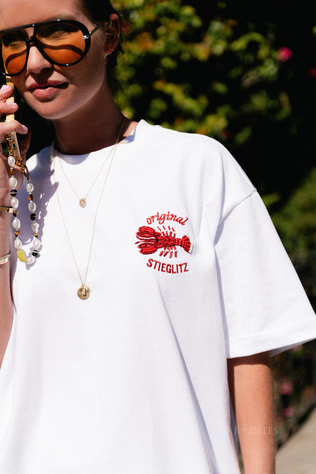 Mae oversized T-shirt white