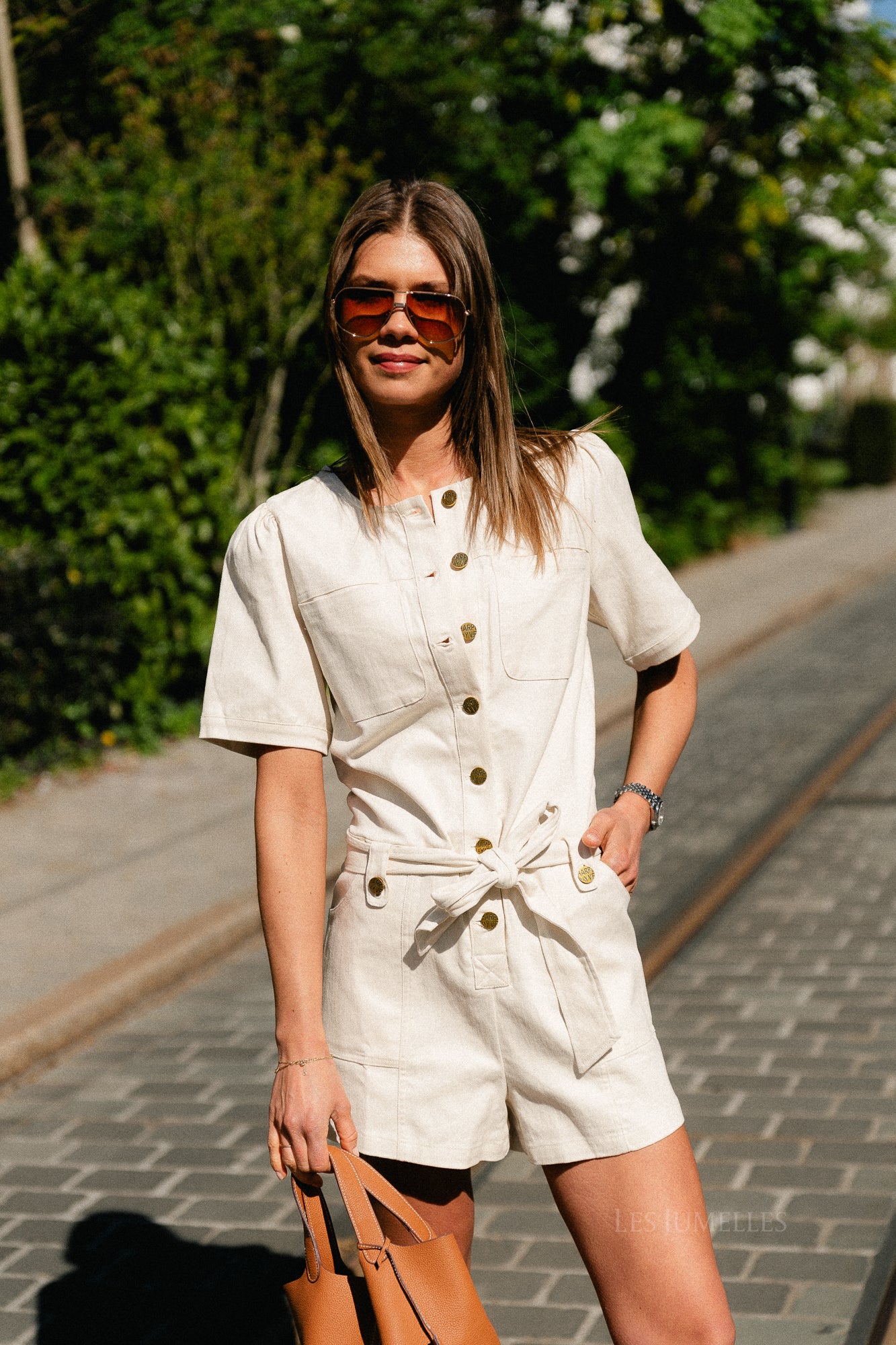Yael jumpsuit ecru