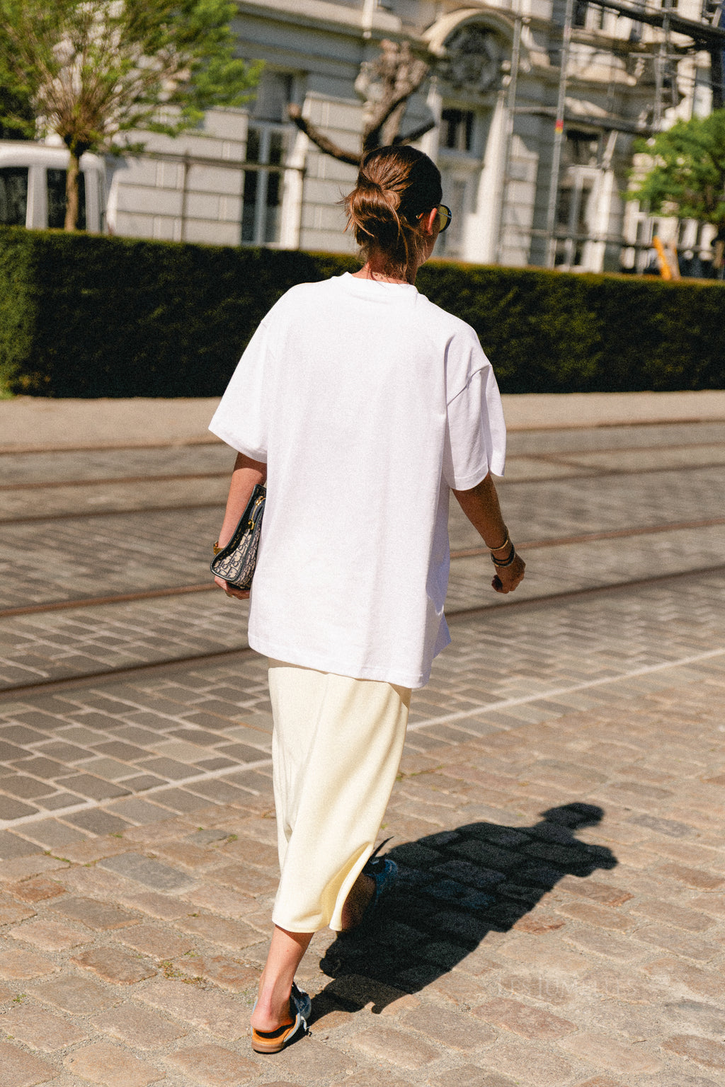 YASPella HW midi skirt anise flower