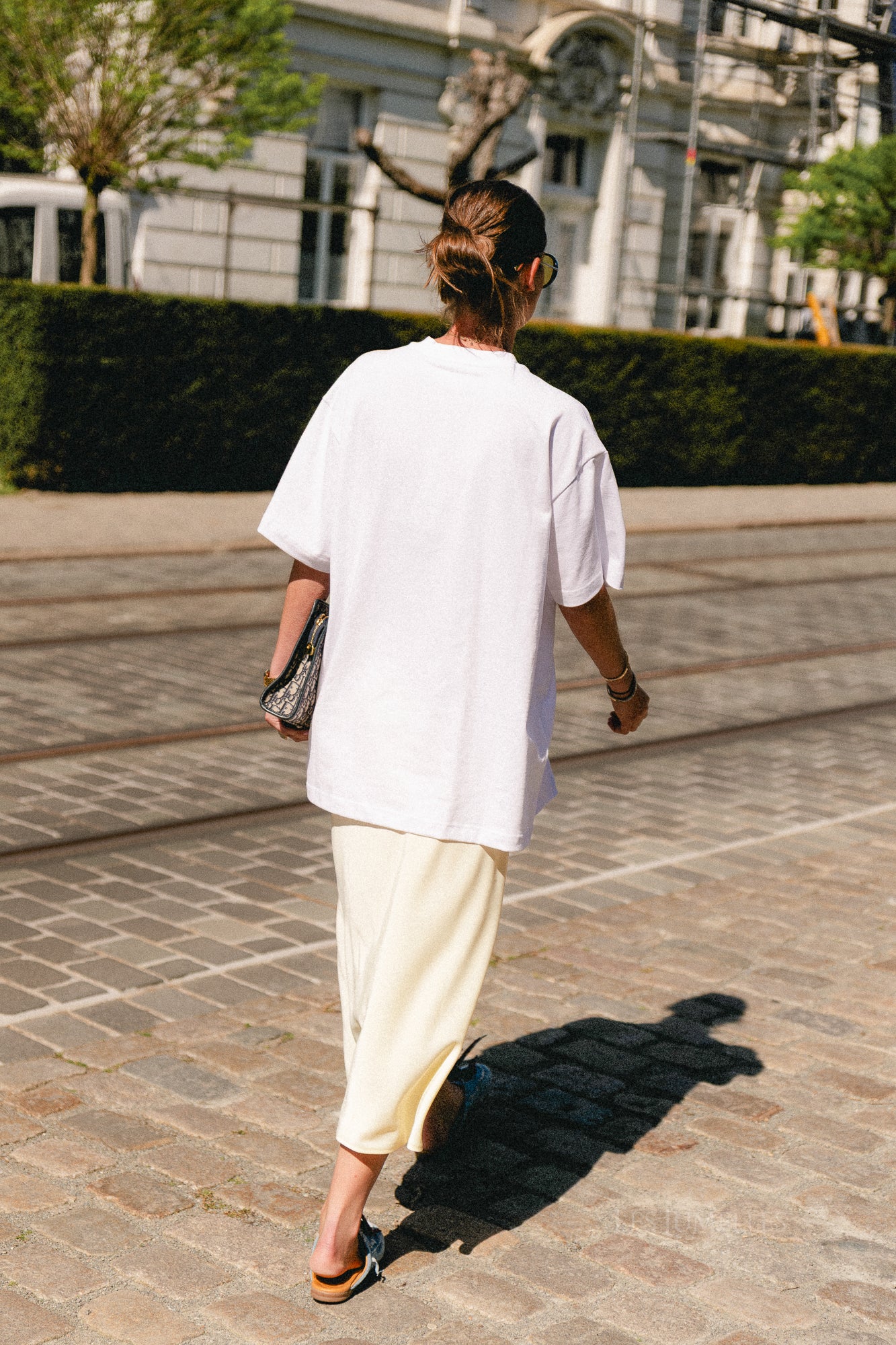 YASPella HW midi skirt anise flower