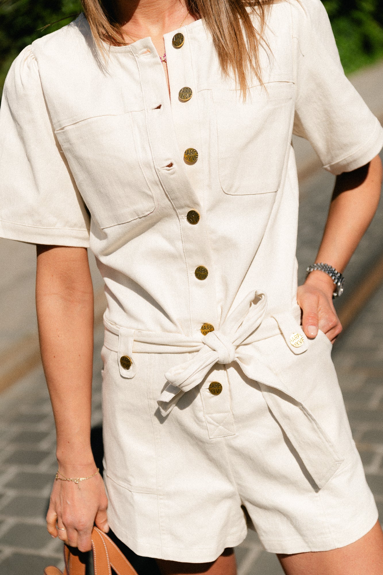 Yael jumpsuit ecru
