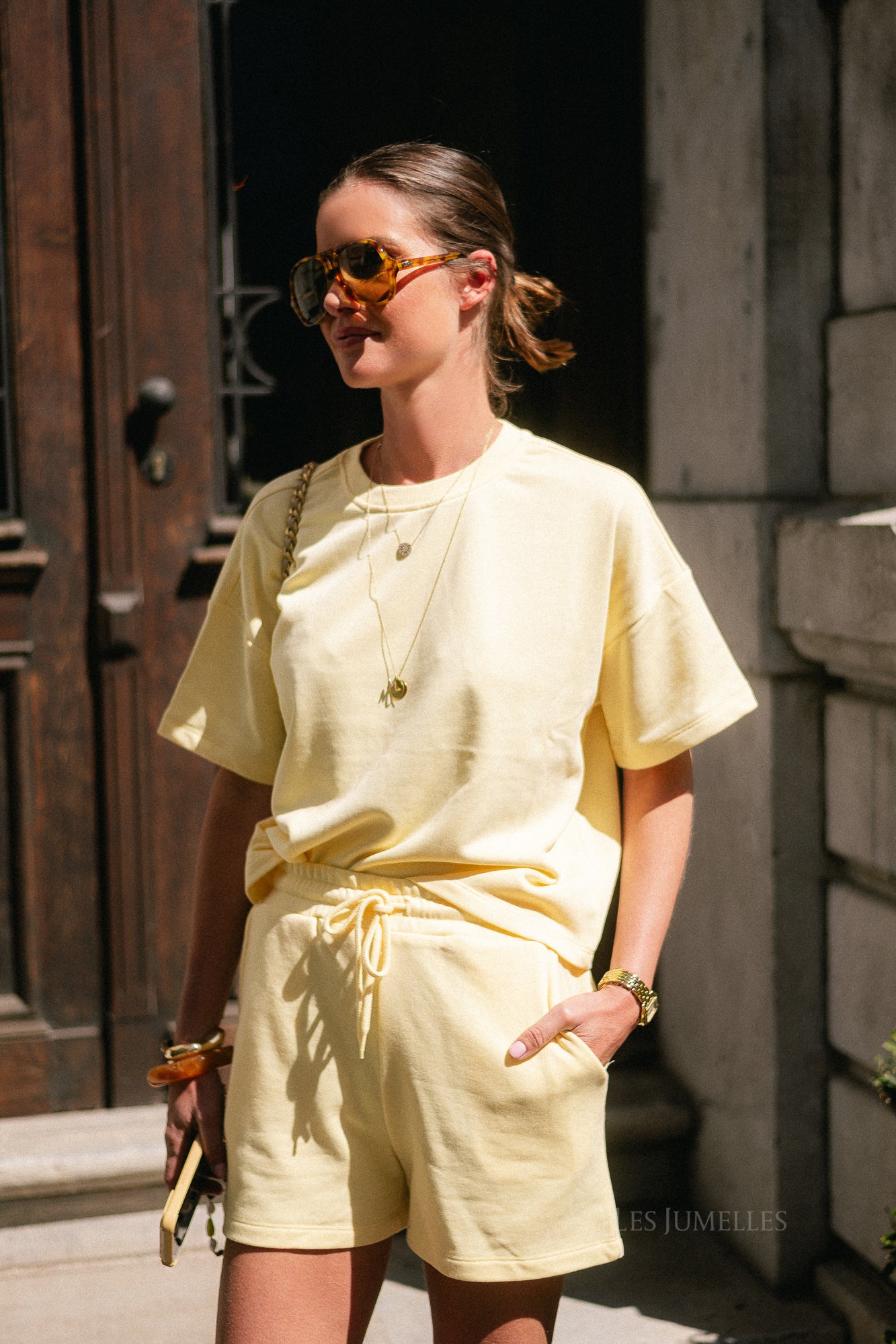 PCChilly summer HW shorts french vanilla