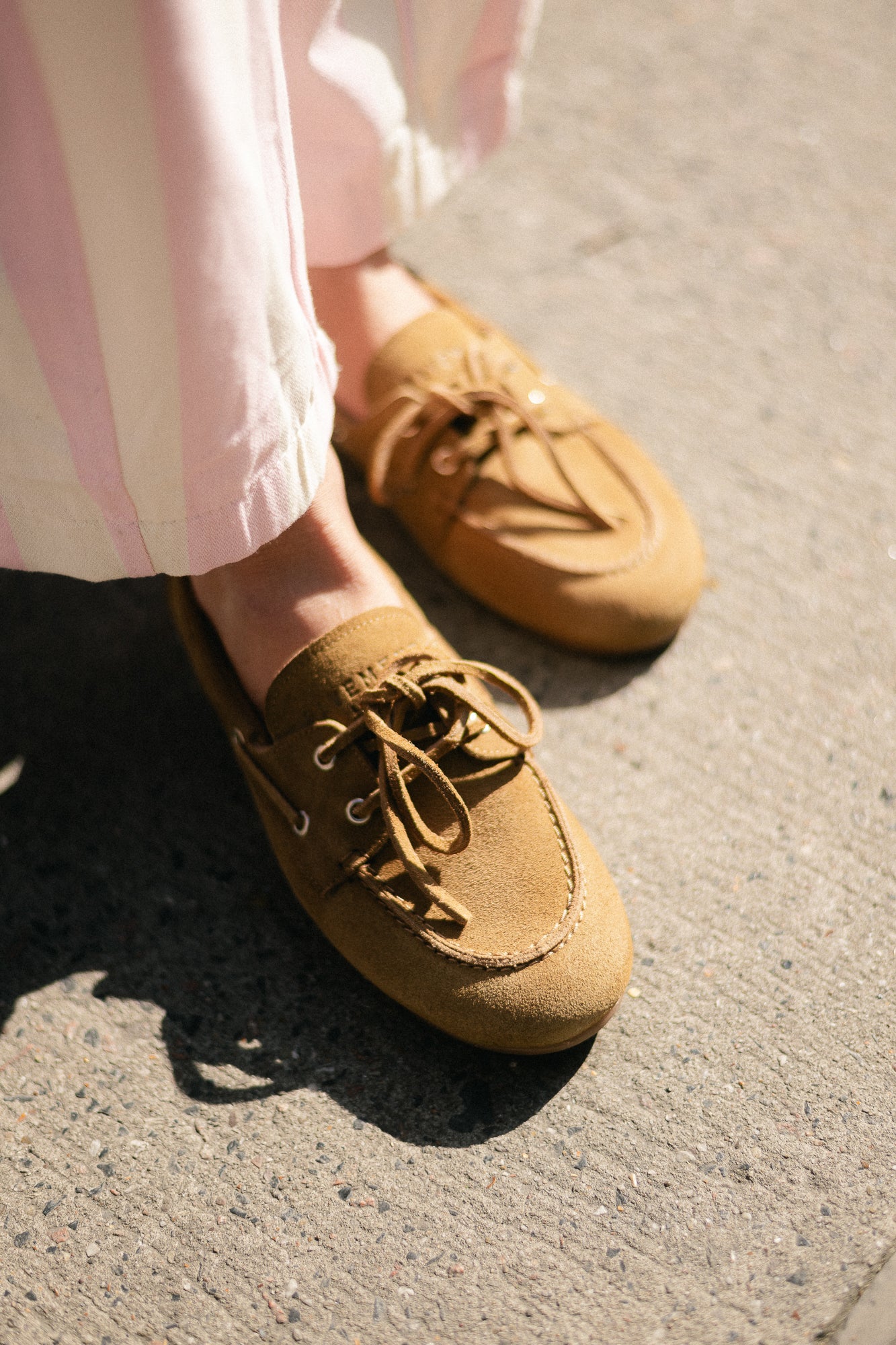 PAMarin loafers taupe suede