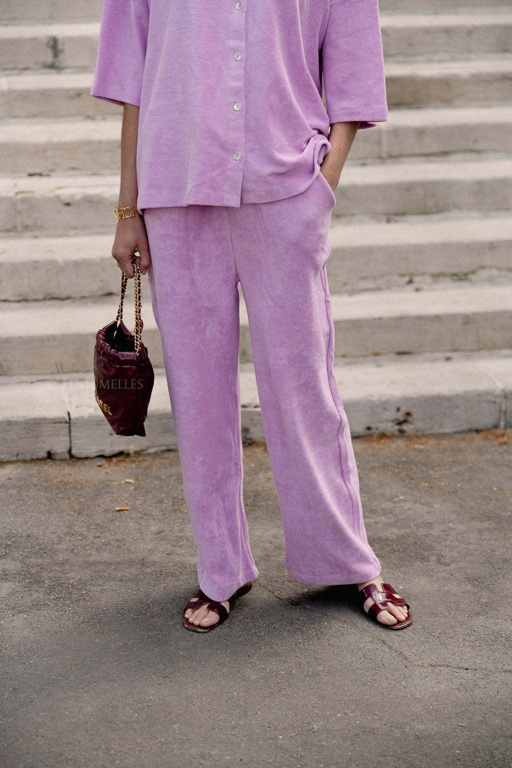 Naram pants soft fuchsia