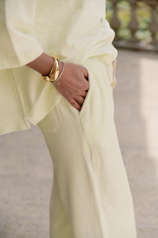 Les Jumelles Naram pants lemon sorbet