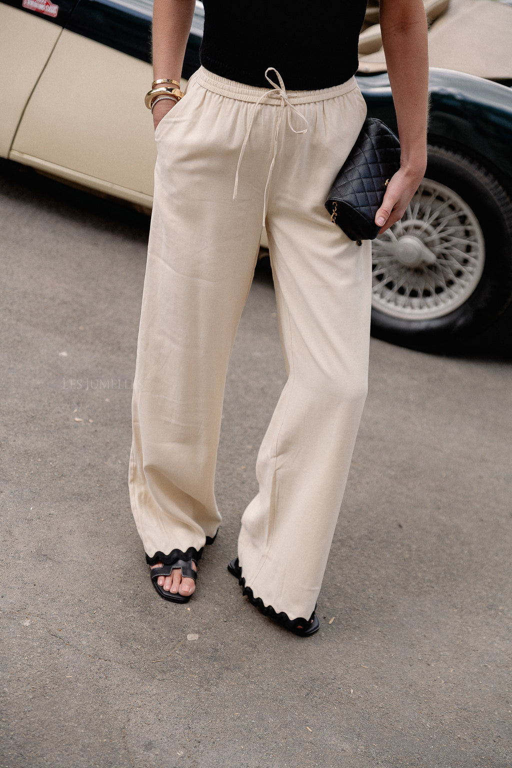 Meena trousers bleached sand